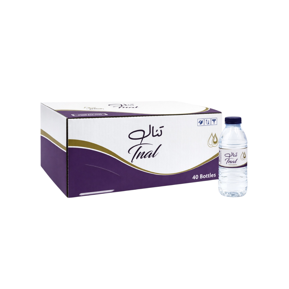 مياه تينال 330 مل – كرتونة تحتوي على 40 زجاجة