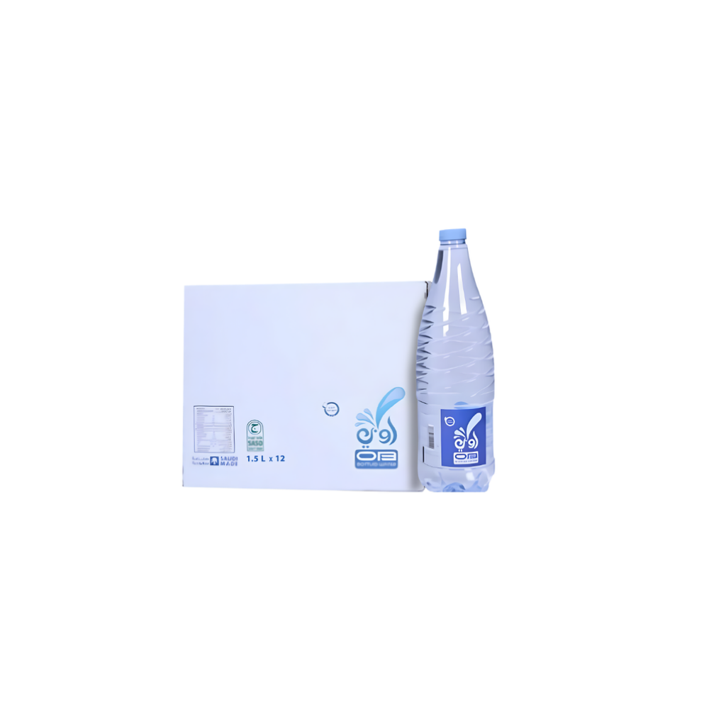 OB Water – 12 cartons of 1.5L (12 bottles ) + 3 free | Waterak